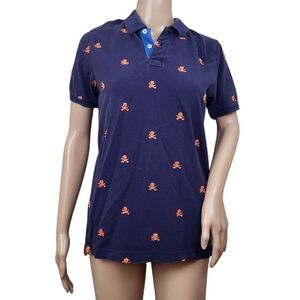 Johnnie B Boden Skull Cross Boys Polo Shirt 18-14